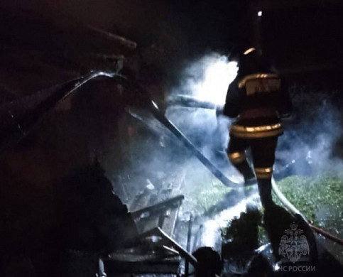 Две бани сгорели в Ивановской области 4 ноября